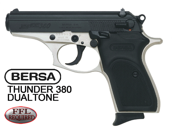 BERSA Thunder .380 Duotone Finish